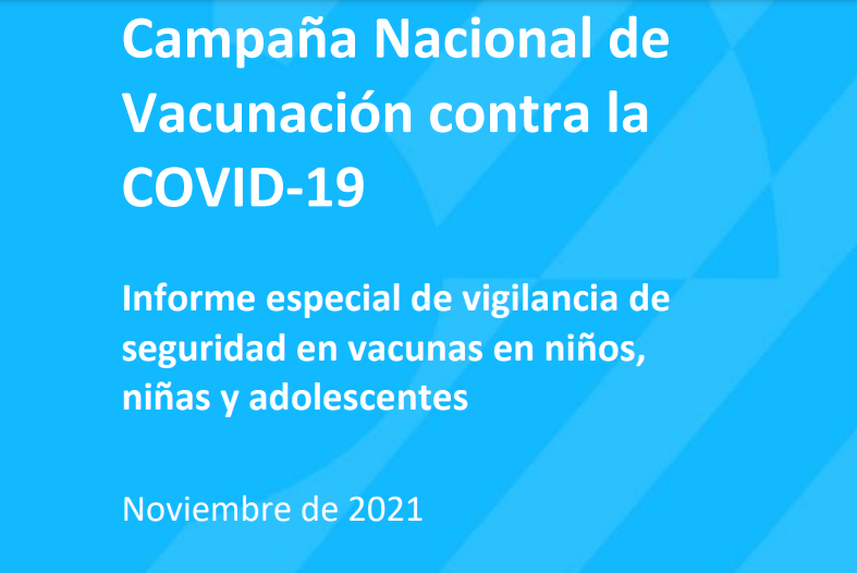 Seguridad en vacunas COVID-19 en niños, niñas y adolescentes