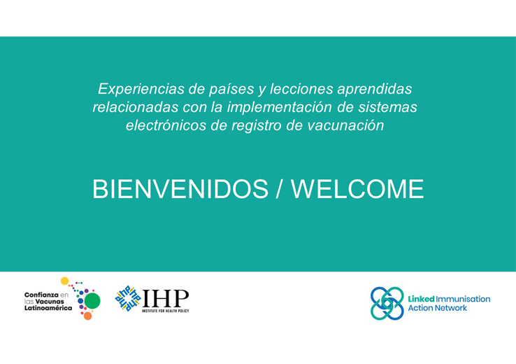 Implementación de registros electrónicos de inmunización: experiencias de países de América Latina y el Caribe y la región Asia-Pacífico